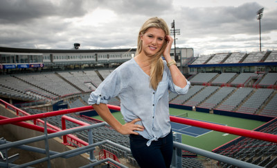 

KumkumArts Eugenie Bouchard Poster 12 x 18 Inch HD Quality Material Gloss Paper. Paper Print(18 inch X 12 inch, Rolled)