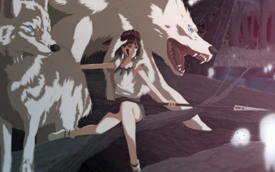 

Movie Princess Mononoke HD Wallpaper Background Paper Print(12 inch X 18 inch, Rolled)