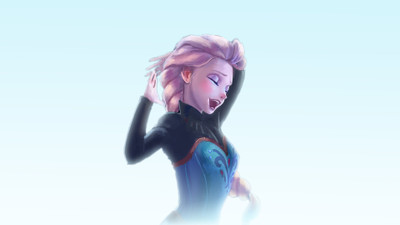 

Movie Frozen Elsa HD Wallpaper Background Paper Print(12 inch X 18 inch, Rolled)