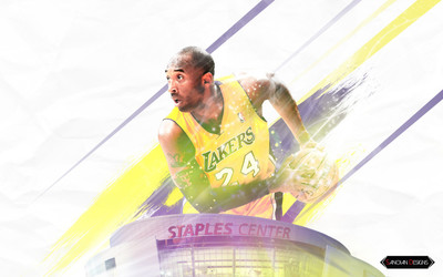 

Sports Los Angeles Lakers Basketball Kobe Bryant HD Wall Poster Paper Print(12 inch X 18 inch, Rolled)