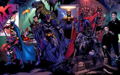 

Comics Batman: Battle For The Cowl Batman Harley Quinn HD Wallpaper Background Photographic Paper(12 inch X 18 inch, Rolled)