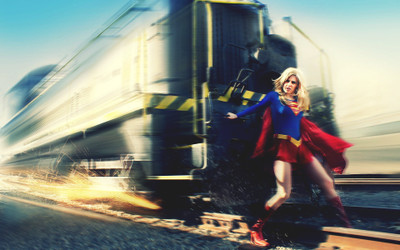 

Comics Supergirl HD Wallpaper Background Paper Print(12 inch X 18 inch, Rolled)