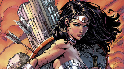 

Comics Wonder Woman HD Wall Poster Paper Print(12 inch X 18 inch, Rolled)