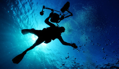 

Sports Diving Ocean Underwater Diver Light Camera Scuba Diver HD Wall Poster Paper Print(12 inch X 18 inch, Rolled)