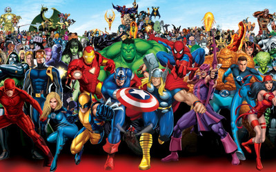 

Comics Marvel HD Wallpaper Background Photographic Paper(12 inch X 18 inch, Rolled)