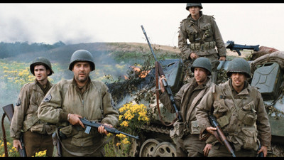 

Akhuratha Poster Movie Saving Private Ryan HD Wallpaper Background Fine Art Print(12 inch X 18 inch, Rolled)