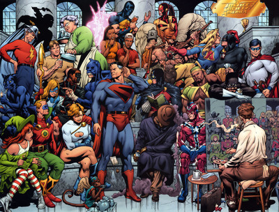

Comics Justice Society Of America Superman Flash Green Lantern Power Girl Liberty Belle HD Wallpaper Background Fine Art Print(12 inch X 18 inch, Rolled)
