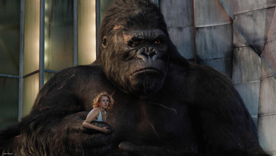 

Akhuratha Poster Movie King Kong (2005) King Kong HD Wallpaper Background Fine Art Print(12 inch X 18 inch, Rolled)