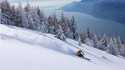 

Sports Skiing Wall Poster Paper Print(12 inch X 18 inch, Rolled)
