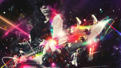

Music Abstract HD Wallpaper Background Fine Art Print(12 inch X 18 inch, Rolled)