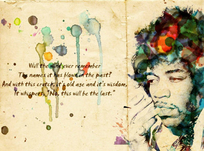 

Akhuratha Music Jimi Hendrix Singers United States Wall Poster Fine Art Print(12 inch X 18 inch, Rolled)
