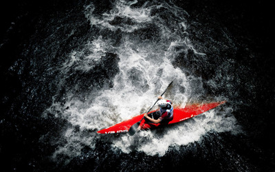

Sports Kayaking HD Wall Poster Paper Print(12 inch X 18 inch, Rolled)