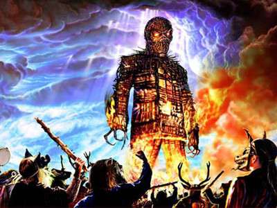 

Movie The Wicker Man Burning Man HD Wallpaper Background Paper Print(12 inch X 18 inch, Rolled)