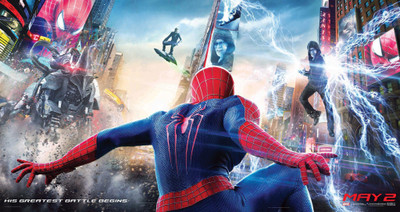 

Movie The Amazing Spider-Man 2 Spider-Man The Amazing Spider-Man 2 Green Goblin Electro HD Wallpaper Background Paper Print(12 inch X 18 inch, Rolled)