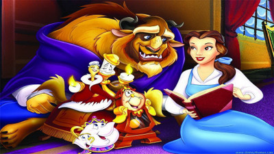 Movie Beauty And The Beast HD Wallpaper Background Paper Print(12 inch X 18 inch, Rolled)