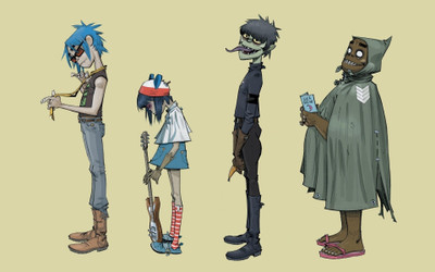 

Music Gorillaz Wall Poster Fine Art Print(12 inch X 18 inch, Rolled)
