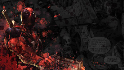 

Deadpool Merc With A Mouth Frameless Fine Quality Poster Fine Art Print(12 inch X 18 inch, Rolled)