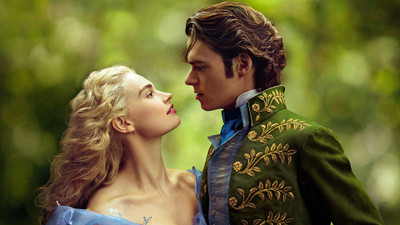 

Movie Cinderella (2015) Richard Madden Lily James HD Wallpaper Background Paper Print(12 inch X 18 inch, Rolled)