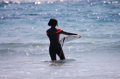 

Sports Surfing Surfer Girl Woman Wall Poster Paper Print(12 inch X 18 inch, Rolled)