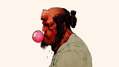 

Comics Hellboy HD Wallpaper Background Photographic Paper(12 inch X 18 inch, Rolled)