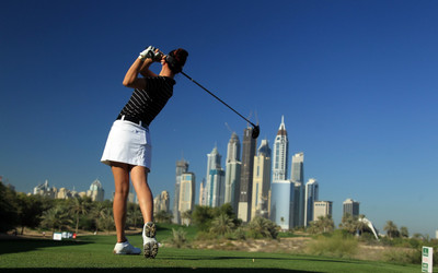 

Sports Golf Woman Rear Wall Poster Paper Print(12 inch X 18 inch, Rolled)