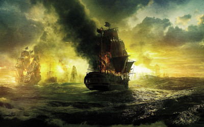 

Movie Pirates Of The Caribbean: On Stranger Tides Pirates Of The Caribbean Pirate HD Wallpaper Background Paper Print(12 inch X 18 inch, Rolled)
