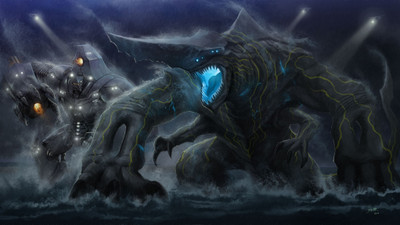 

Movie Pacific Rim HD Wallpaper Background Paper Print(12 inch X 18 inch, Rolled)