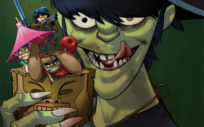 

Music Gorillaz Wall Poster Fine Art Print(12 inch X 18 inch, Rolled)