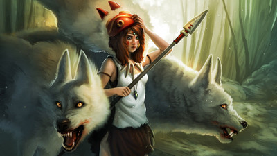 

Akhuratha Poster Movie Princess Mononoke HD Wallpaper Background Fine Art Print(12 inch X 18 inch, Rolled)