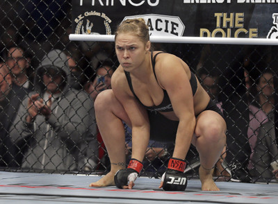 

Sports Ronda Rousey HD Wall Poster Paper Print(12 inch X 18 inch, Rolled)