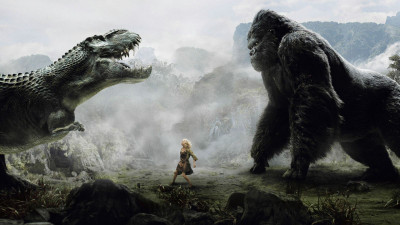 

Akhuratha Poster Movie King Kong (2005) King Kong HD Wallpaper Background Fine Art Print(12 inch X 18 inch, Rolled)