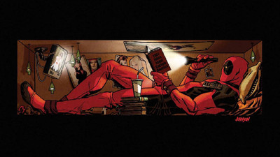 

Deadpool Merc With A Mouth Frameless Fine Quality Poster Photographic Paper(12 inch X 18 inch, Rolled)