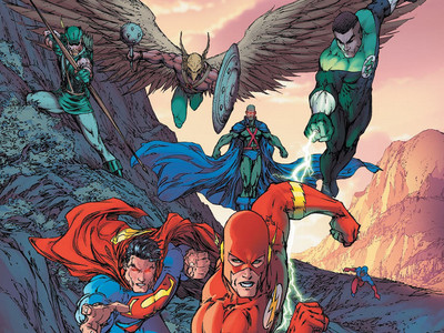 

Comics Flash Superman Green Lantern Hawkman HD Wallpaper Background Paper Print(12 inch X 18 inch, Rolled)