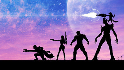 

Movie Guardians Of The Galaxy Groot Rocket Raccoon Drax The Destroyer Gamora Peter Quill HD Wallpaper Background Paper Print(12 inch X 18 inch, Rolled)