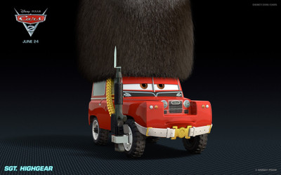 

Movie Cars 2 Cars Land Rover Disney Pixar Car HD Wallpaper Background Paper Print(12 inch X 18 inch, Rolled)