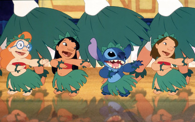 

Akhuratha Poster Movie Lilo & Stitch HD Wallpaper Background Fine Art Print(12 inch X 18 inch, Rolled)