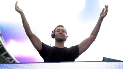 

Music Calvin Harris DJ Wall Poster Fine Art Print(12 inch X 18 inch, Rolled)