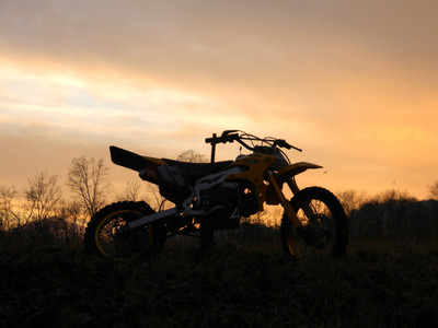 

Sports Motocross Bike Motorcycle Silhouette HD Wall Poster Paper Print(12 inch X 18 inch, Rolled)