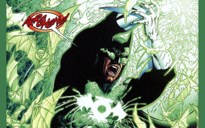

Batman Green Lantern Frameless Fine Quality Poster Photographic Paper(12 inch X 18 inch, Rolled)