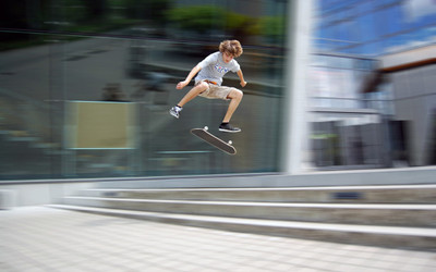 

Sports Skateboarding HD Wall Poster Paper Print(12 inch X 18 inch, Rolled)