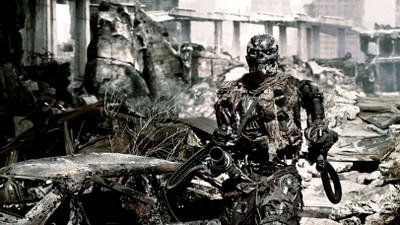 

Movie Terminator Salvation Terminator Endoskeleton HD Wallpaper Background Paper Print(12 inch X 18 inch, Rolled)