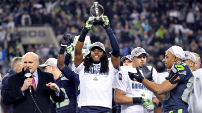 Sports Seattle Seahawks Football HD Wall Poster Paper Print(12 inch X 18 inch, Rolled)