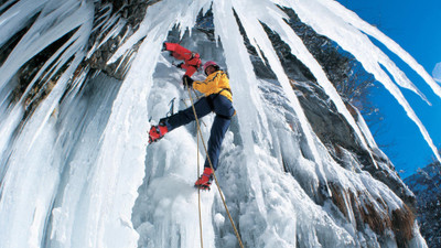 

Sports Ice Climbing Wall Poster Paper Print(12 inch X 18 inch, Rolled)