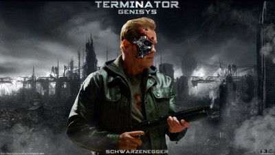 

Movie Terminator Genisys Arnold Schwarzenegger Poster Fan Art HD Wallpaper Background Paper Print(12 inch X 18 inch, Rolled)
