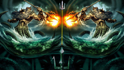 

Poseidon Frameless Fine Quality Poster Paper Print(12 inch X 18 inch, Rolled)
