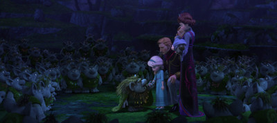 

Movie Frozen Elsa Anna Trolls HD Wallpaper Background Paper Print(12 inch X 18 inch, Rolled)