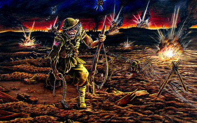 

Music Iron Maiden Band (Music) United Kingdom HD Wallpaper Background Fine Art Print(12 inch X 18 inch, Rolled)