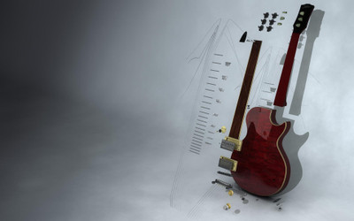 

Music Guitar Wall Poster Fine Art Print(12 inch X 18 inch, Rolled)
