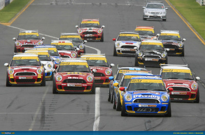 

Sports Mini Racing HD Wall Poster Paper Print(12 inch X 18 inch, Rolled)