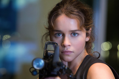 

Movie Terminator Genisys Terminator Sarah Connor Emilia Clarke HD Wallpaper Background Paper Print(12 inch X 18 inch, Rolled)